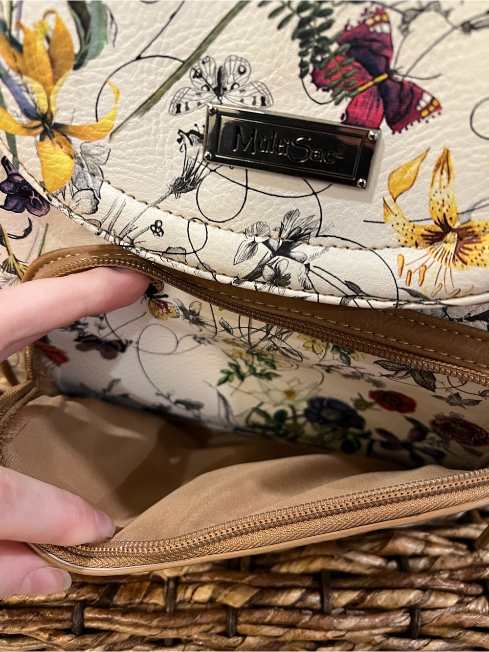 MultiSac Floral Backpack - Picture 7 of 10